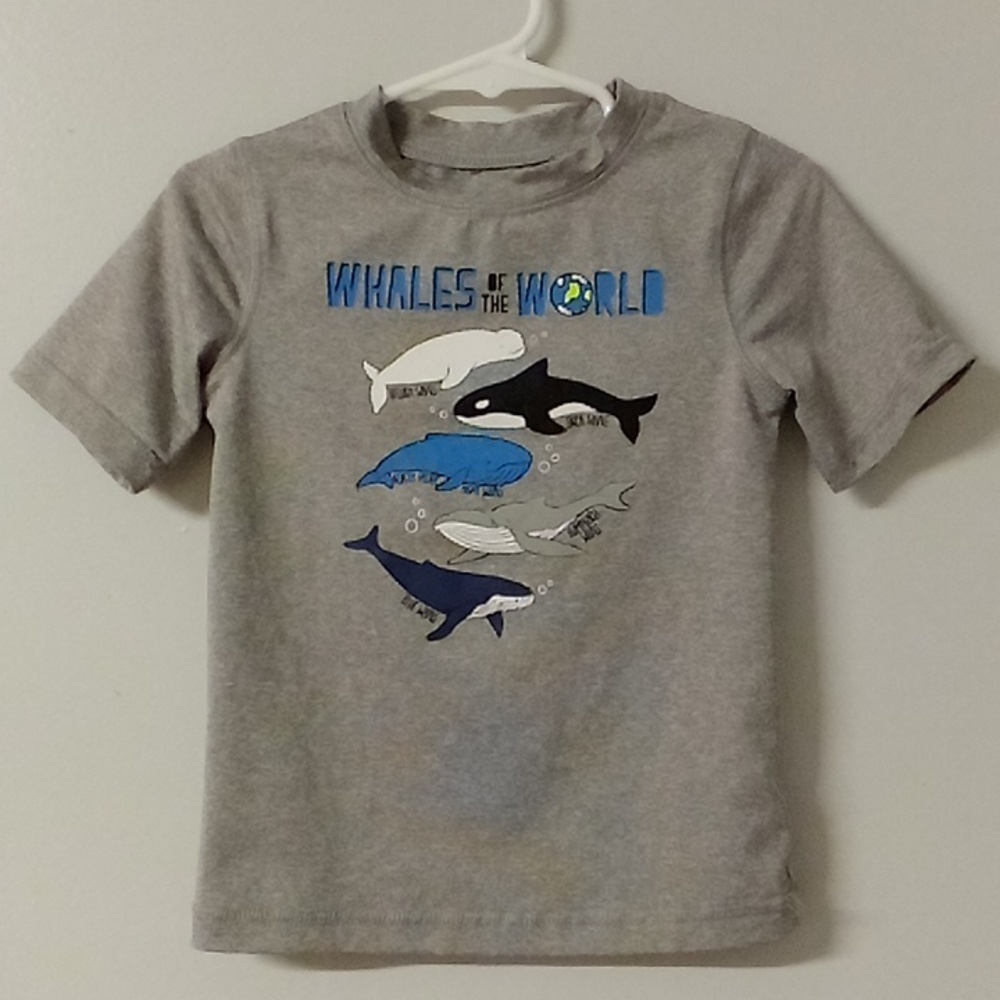 Cat & Jack whales 2 piece swim set.